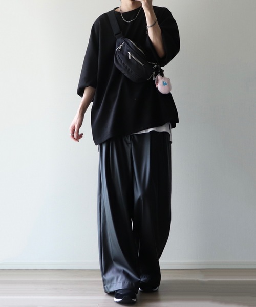 「LILL」 ノースリーブトップス S ブルー メンズ_画像7