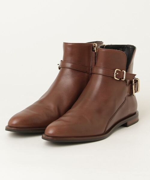 TOD'S（トッズ） ショートブーツ 35 ブラウン レディース : ZOZOTOWN