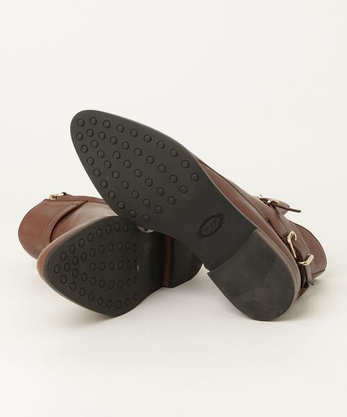 TOD'S（トッズ） ショートブーツ 35 ブラウン レディース : ZOZOTOWN