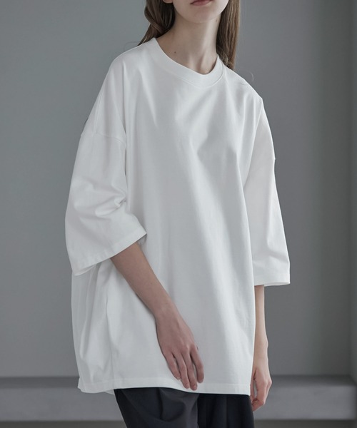 「SERACE」 半袖Tシャツ L グレー メンズ_画像4