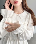 ブラウス シャツ ドビーストライプキャンディス...の詳細画像4