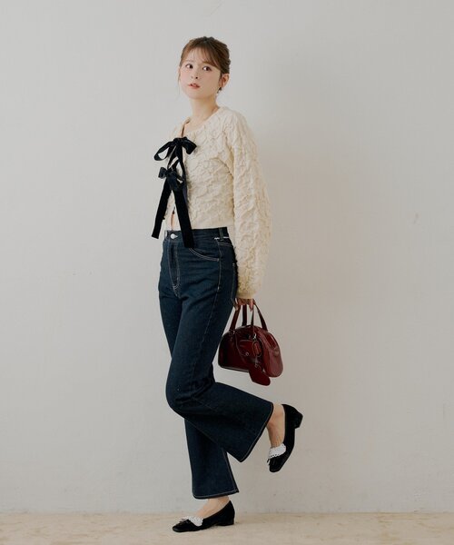 Chico（チコ） ジーンズ デニム デニムパンツ 「新色追加」レース