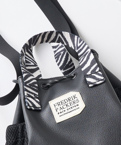 「FREDRIK PACKERS」 2WAYバッグ FREE アイボリー レディース_画像3