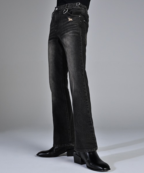 アドラー　デニム　sサイズ新品未開封 ADRER（アドラー） ジーンズ Hybrid Stretch Semi-Flare Denim