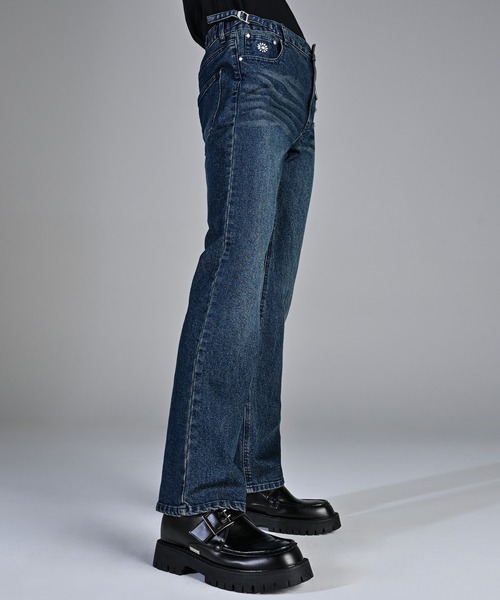 ADRER（アドラー） ジーンズ Hybrid Stretch Semi-Flare Denim 