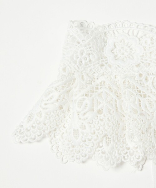 AYA KANEKO×IRIS 47×UNITED ARROWS＞レースつけ襟 AYA KANEKO×IRIS 47×UNITED ARROWS＞レース つけ襟