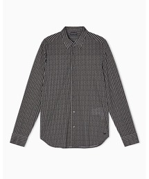 EMPORIO ARMANI シャツ 「エンポリオ アルマーニ」シャツ リヨセル混紡