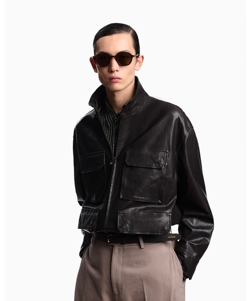 EMPORIO ARMANI シャツ 「エンポリオ アルマーニ」シャツ リヨセル混紡