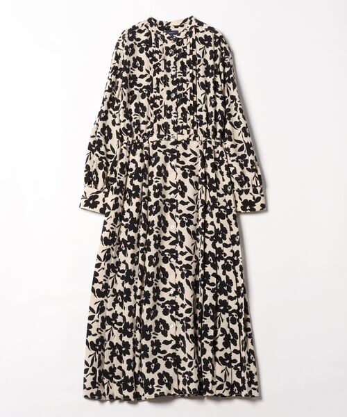 「SHIPS」 長袖ワンピース MEDIUM オフホワイト レディース_画像2