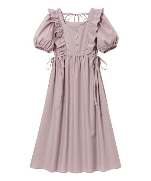 「DearMyLoveRose」 半袖ワンピース MEDIUM ブルー レディース_画像3