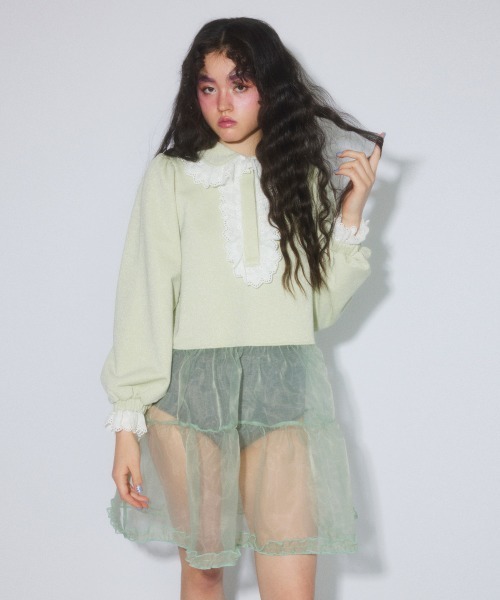 Candy Stripper（キャンディーストリッパー） ワンピース LACE COLLAR
