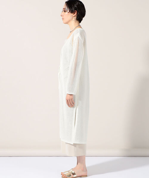 「NOLLEY'S Sophi」 ニットカーディガン 38 ホワイト レディース_画像7