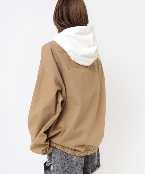 「RNA」 プルオーバーパーカー MEDIUM ベージュ レディース_画像9