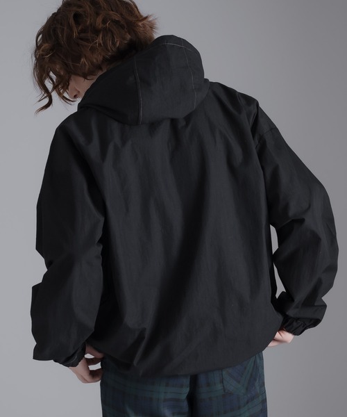 「MUHET」 プルオーバーパーカー LARGE オレンジ レディース_画像5