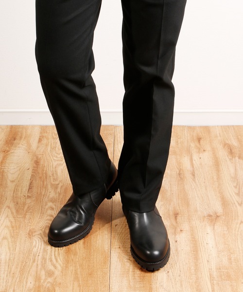 「PADRONE」 ブーツ 40 ダークブラウン メンズ_画像2