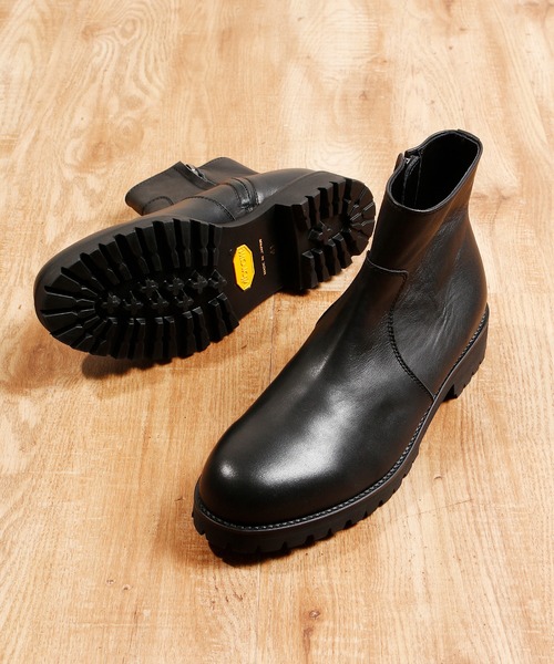 「PADRONE」 ブーツ 40 ダークブラウン メンズ_画像6