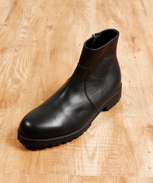 「PADRONE」 ブーツ 40 ダークブラウン メンズ_画像7