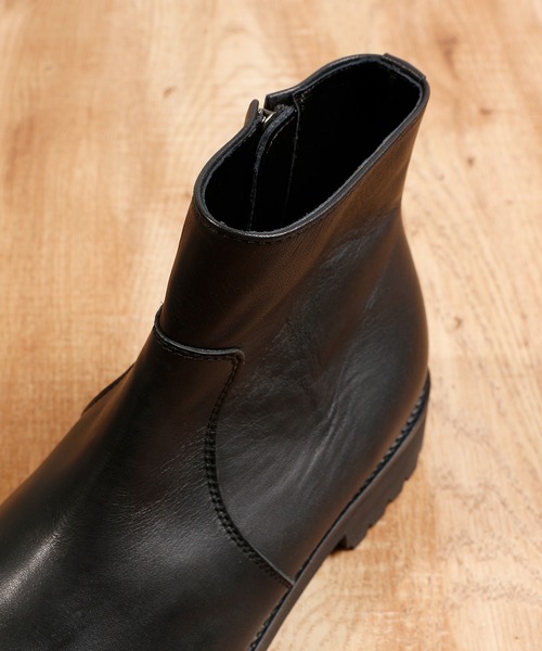 「PADRONE」 ブーツ 40 ダークブラウン メンズ_画像9
