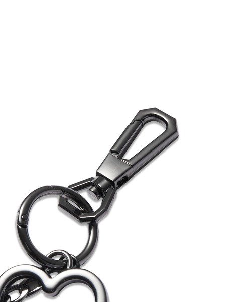VELNUS キーホルダー 「VELNUS」Triple Star/Heart Carabiner Keychain