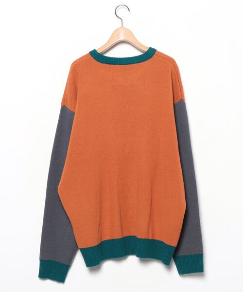 [yukiukiさん専用]ADAM ET ROPE 長袖ニットセーター/オレンジ ADAM ET ROPE'（アダムエロペ） 長袖ニット L オレンジ系その他3