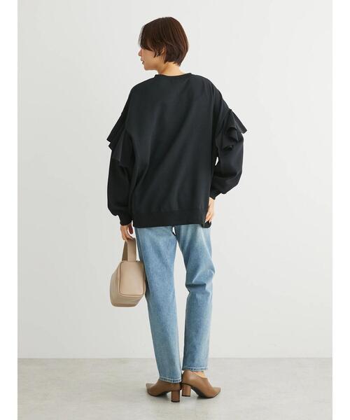 「Sugar spoon」 スウェットカットソー FREE チャコールグレー レディース_画像8