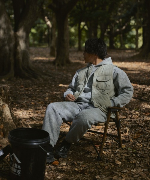 「Franklin Climbing」 プルオーバーパーカー M グレー メンズ_画像3