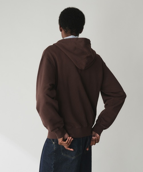 Adoon plain パーカー Double-Zip Colorway Hoodie / ダブルジップ裏毛