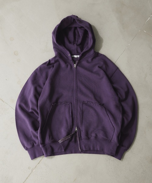 Adoon plain パーカー Double-Zip Colorway Hoodie / ダブルジップ裏毛
