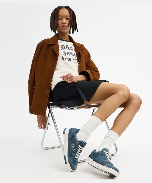 COACH（コーチ） スニーカー ソーホー スニーカー・ラブド デニム