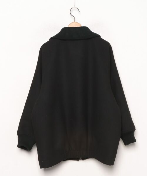 「SHIPS any」 ブルゾン ONE SIZE ブラック レディースの画像