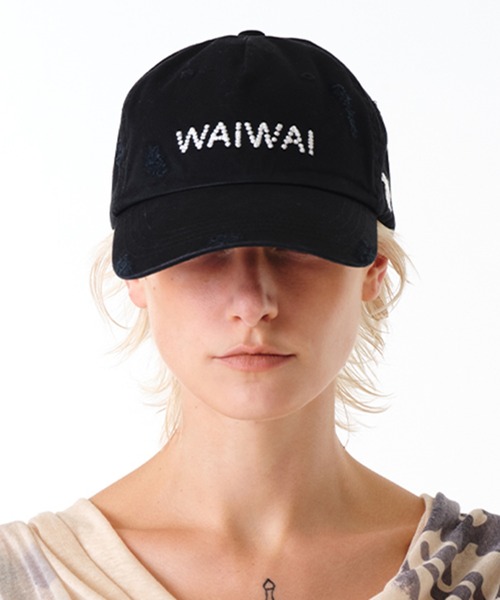 OPEN Yy キャップ 帽子 「OPEN YY」WAIWAI TRUCKER CAP レディース