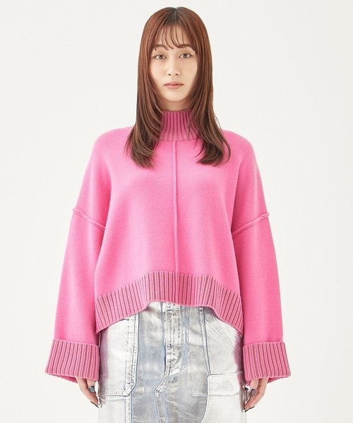 「PUBLIC TOKYO」 長袖ニット FREE アイボリー レディース_画像5