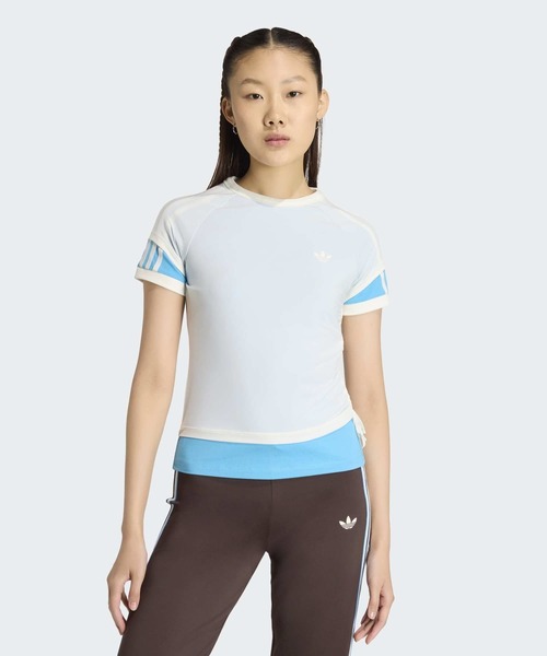 adidas（アディダス） tシャツ ダブルレイヤー カリ Tシャツ