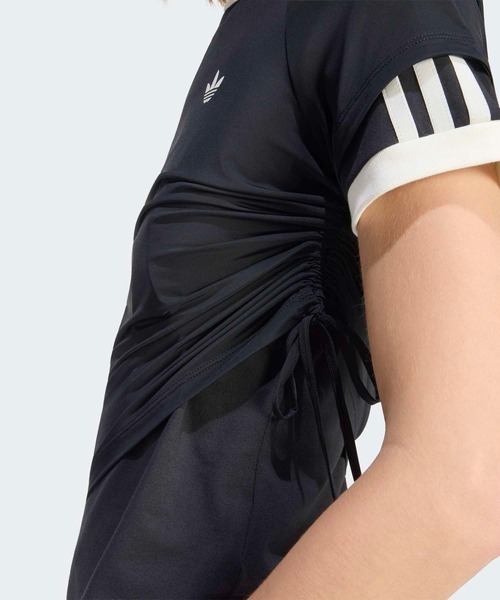 adidas ダブルレイヤー　Tシャツ　26ss 黒 adidas（アディダス） tシャツ ダブルレイヤー カリ Tシャツ