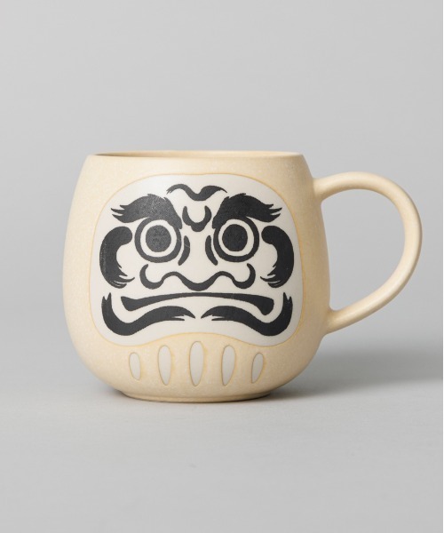 kuros'（クロス） タンブラー MINO DARUMA MUG だるまマグカップ 天目