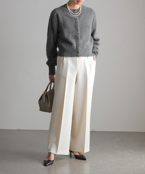 「La TOTALITE」 カーディガン FREE キャメル レディース_画像2