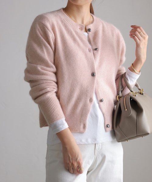 「La TOTALITE」 カーディガン FREE キャメル レディース_画像8