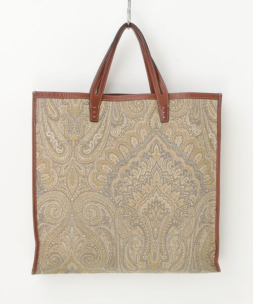 「Demi-Luxe BEAMS」 「A VACATION」トートバッグ ONE SIZE イエロー レディース