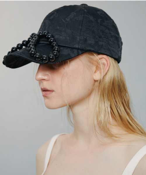AWESOME NEEDS キャップ 帽子 BASIC BALL CAP_RIBBON SILK レディース