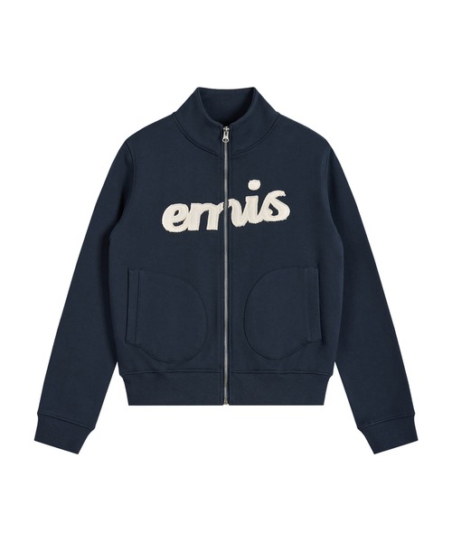 emis トレーナー スウェット (W) LETTERING LOGO SWEAT ZIP-UP