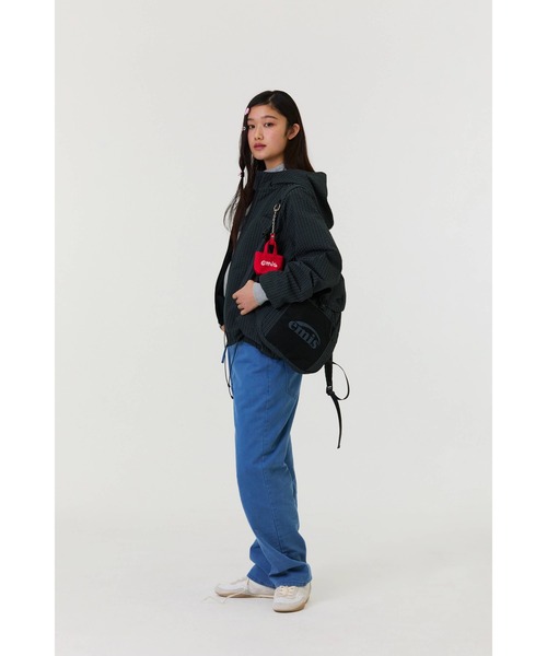 emis トレーナー スウェット (W) LETTERING LOGO SWEAT ZIP-UP