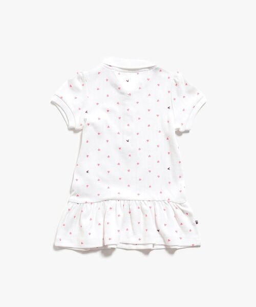 ワンピース BABY ポインテルハートショートスリーブポロワンピース キッズ 子供服の画像