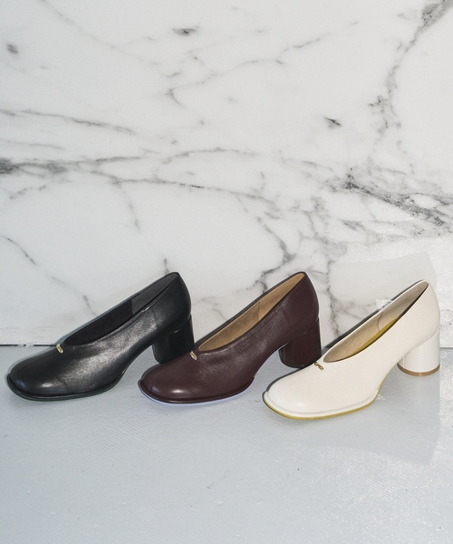 「GRISE」 パンプス 23.5cm アイボリー レディース_画像2