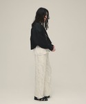 ワイドパンツ パンツ 「eL」Floral C...の詳細画像2