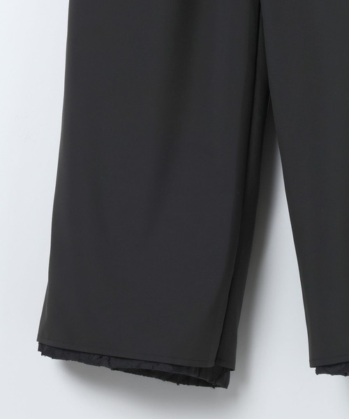 ワイドパンツ パンツ 「eL」Floral Cut Jacquard Pants/659506