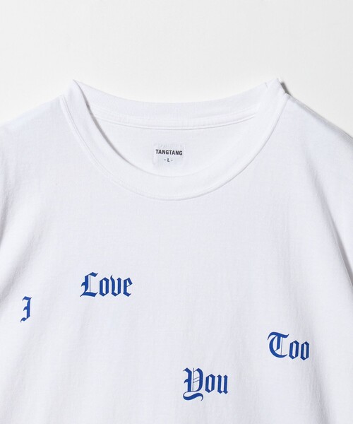 TANG TANG（タンタン） tシャツ 「TANGTANG」SCATTERED LOVE Tシャツ