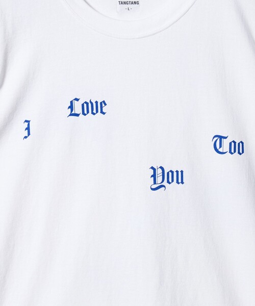 TANG TANG（タンタン） tシャツ 「TANGTANG」SCATTERED LOVE Tシャツ