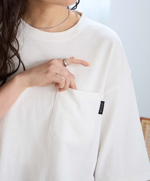 THE CRAFT CREW PRODUCTS tシャツ オーバーサイズ クロップド ポケット