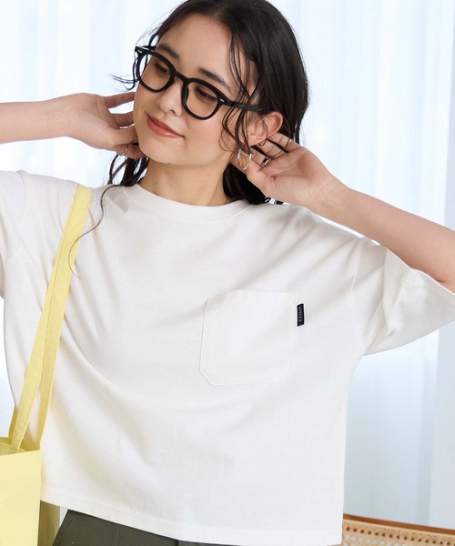 THE CRAFT CREW PRODUCTS tシャツ オーバーサイズ クロップド ポケット