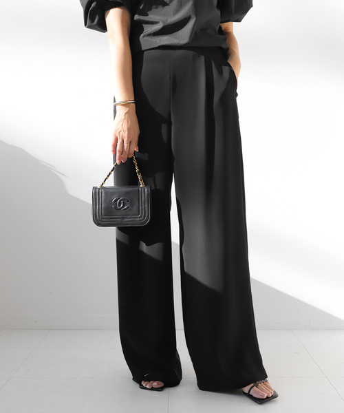 「Deuxieme Classe」 「EVERYDAY I LIKE.」パンツ 34 ブラック レディース